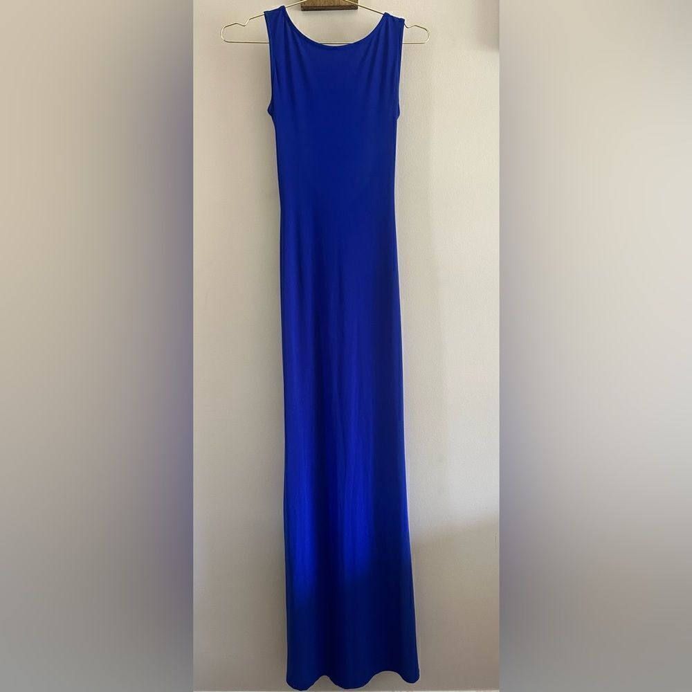 Fashion Nova Royal Blue formal gown || size Small